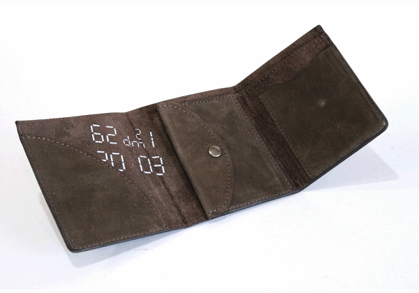 Kjøre Project Middle Leather Wallet Shopping Online