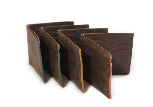 Kjøre Project Slim Fold Wallet Colored Edges Convenienza