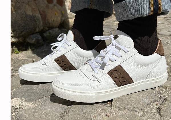 Kjøre Project Fær Øer Tennis Woven Brown Online