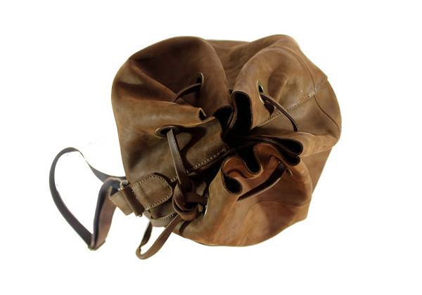 Kjøre Project Leather Slight Haversack Vendita
