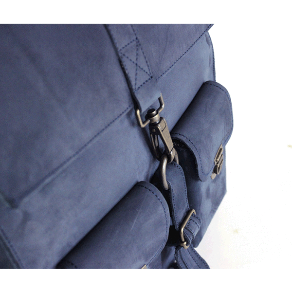 Kjøre Project Leather Nubuck Blue Novità