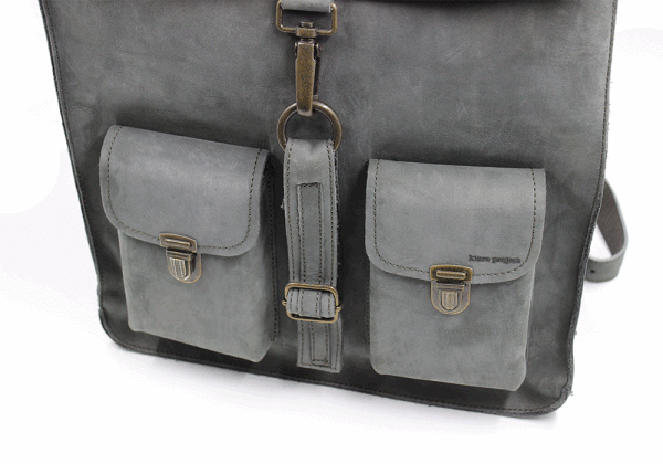 Kjøre Project Leather Nubuck Grey Economico