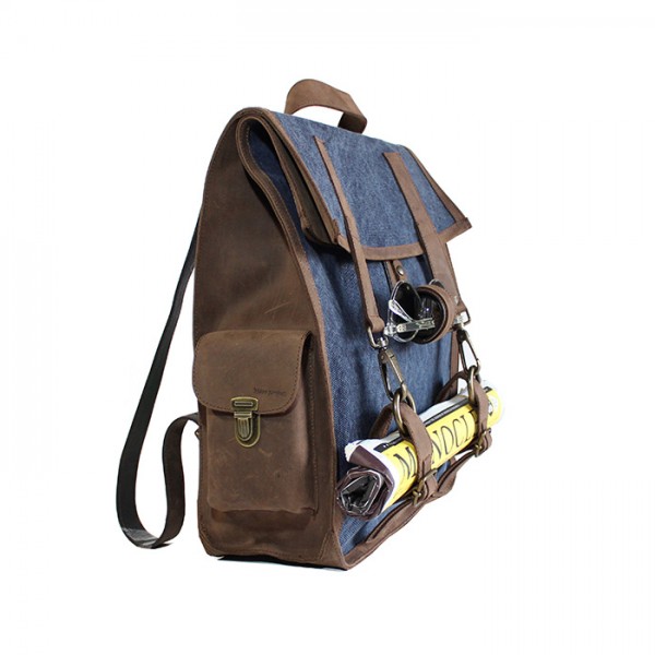 Kjøre Project Leather/Canvas Blue Outlet