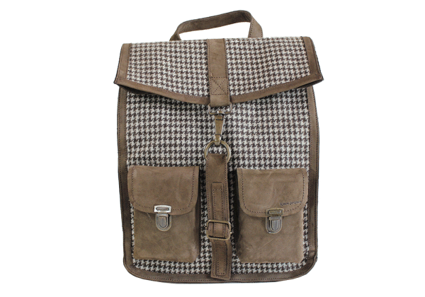 Kjøre Project Leather/Wool Pied de Poule Vendita Economica