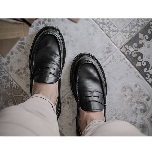 Kjøre Project Loafer Black & Brown Saldi Di Fabbrica