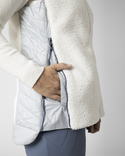 Lamunt SOPHIA GILET COZY IBRIDO Saldi Di Fabbrica