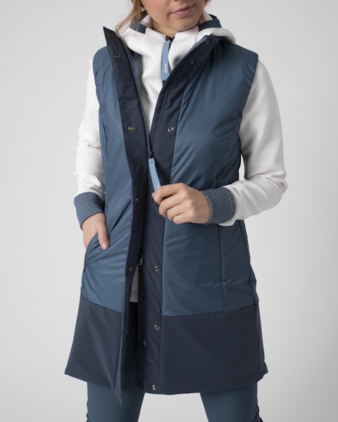 Lamunt ELENA GILET LUNGO IN CASHMERE Prezzo Ridotto