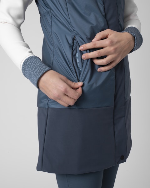 Lamunt ELENA GILET LUNGO IN CASHMERE Prezzo Ridotto