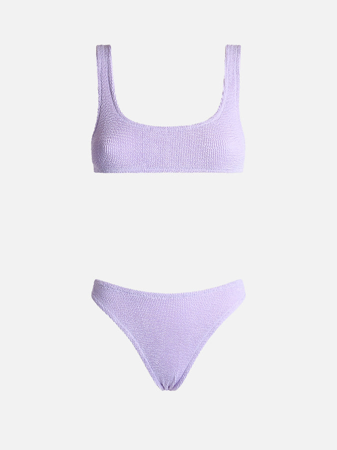 Mc2 Saint Barth Bikini da donna classico lilla crinkle Naima Elise In Linea