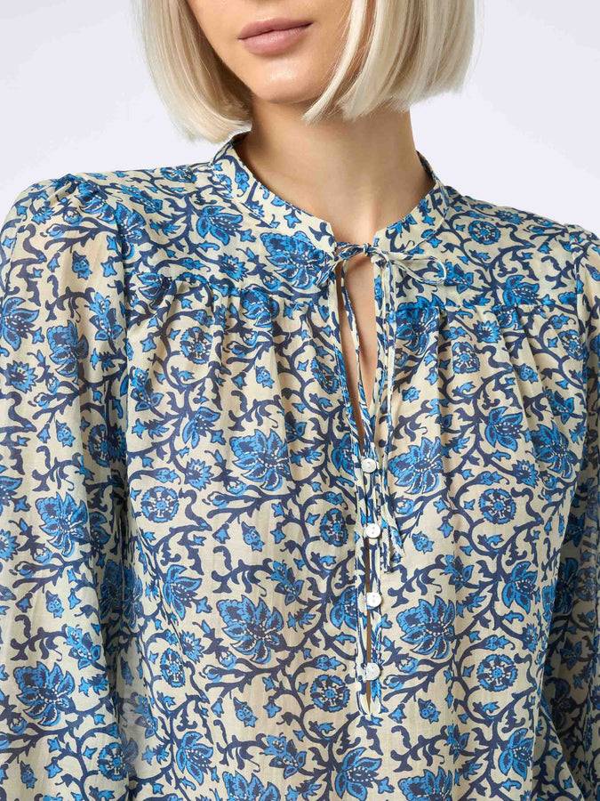 Mc2 Saint Barth Blusa da donna in voile di seta Harper 2025