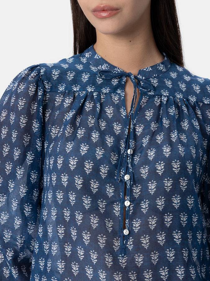 Mc2 Saint Barth Blusa da donna in voile di seta Harper Pezzi Unici