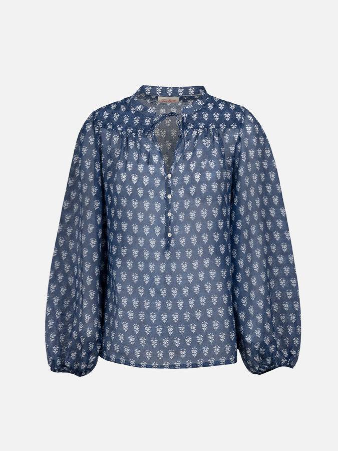 Mc2 Saint Barth Blusa da donna in voile di seta Harper Pezzi Unici
