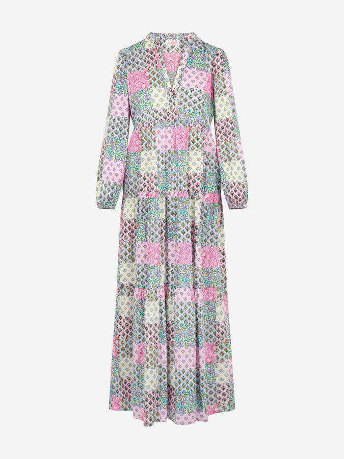 Mc2 Saint Barth Abito Nadja lungo da donna in voile di cotone Promozione Limitata