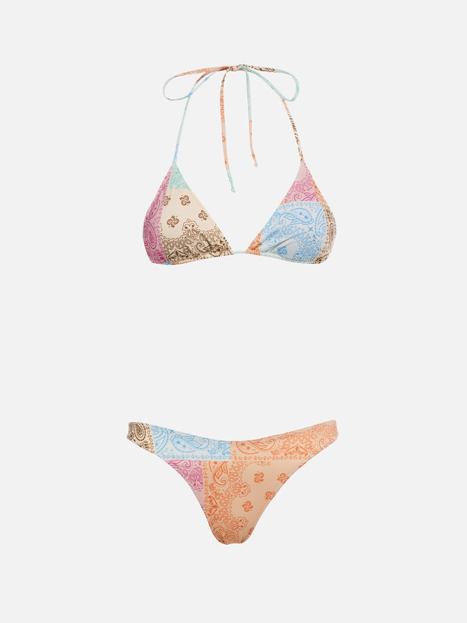 Mc2 Saint Barth Bikini da donna a triangolo a bandana Leah Naomi Novità