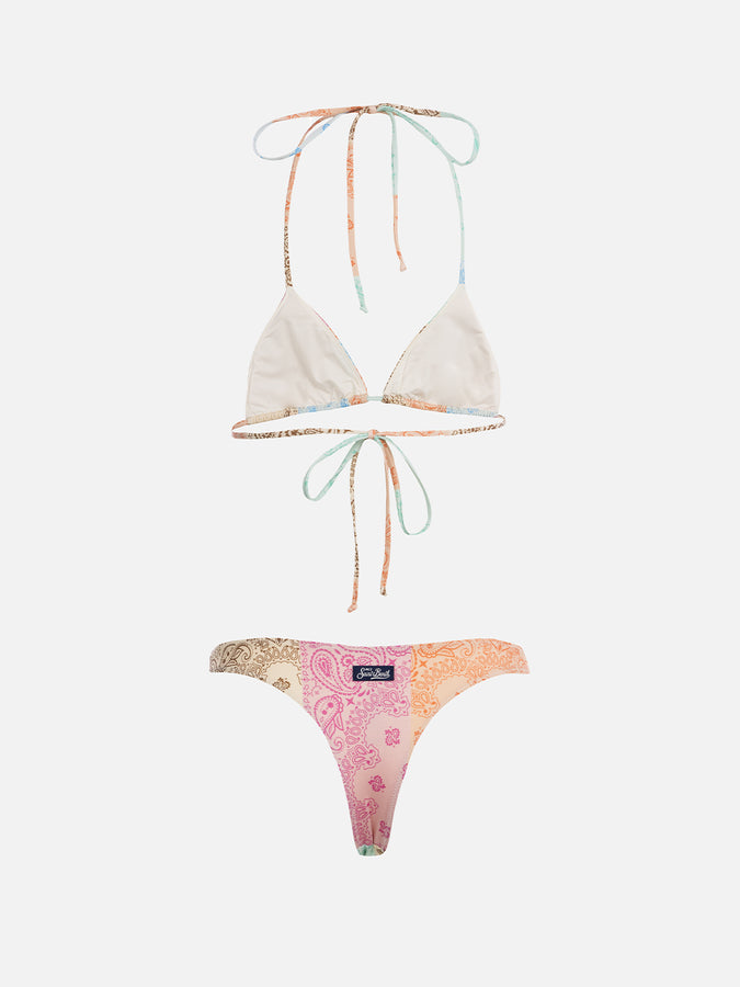 Mc2 Saint Barth Bikini da donna a triangolo a bandana Leah Naomi Novità