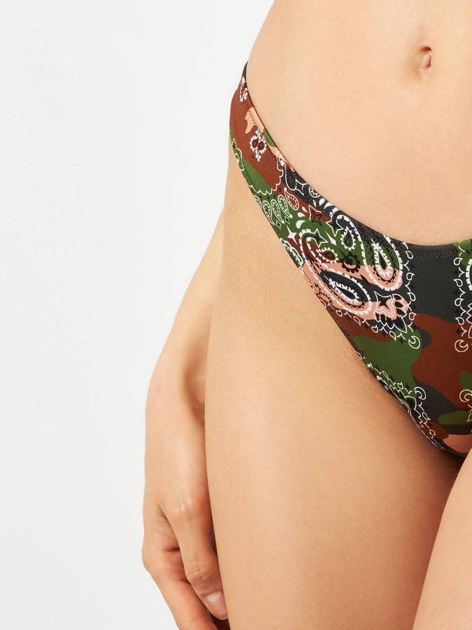 Mc2 Saint Barth Bikini da donna a bralette con stampa bandana mimetica Offerta