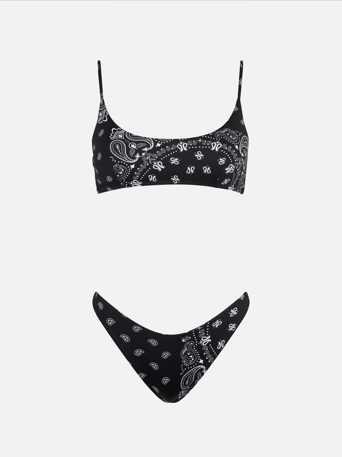 Mc2 Saint Barth Bikini da donna a bralette con stampa bandana Hotsell