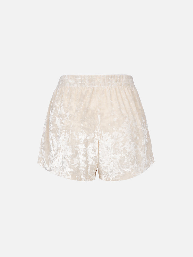 Mc2 Saint Barth Pantaloncini da donna in ciniglia pull up Cate Qualità Garantita