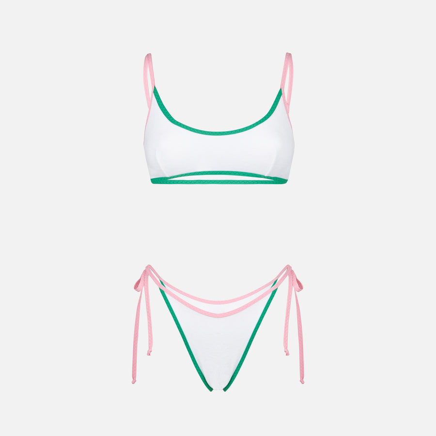 Mc2 Saint Barth Bikini da donna a bralette in spugna Outlet