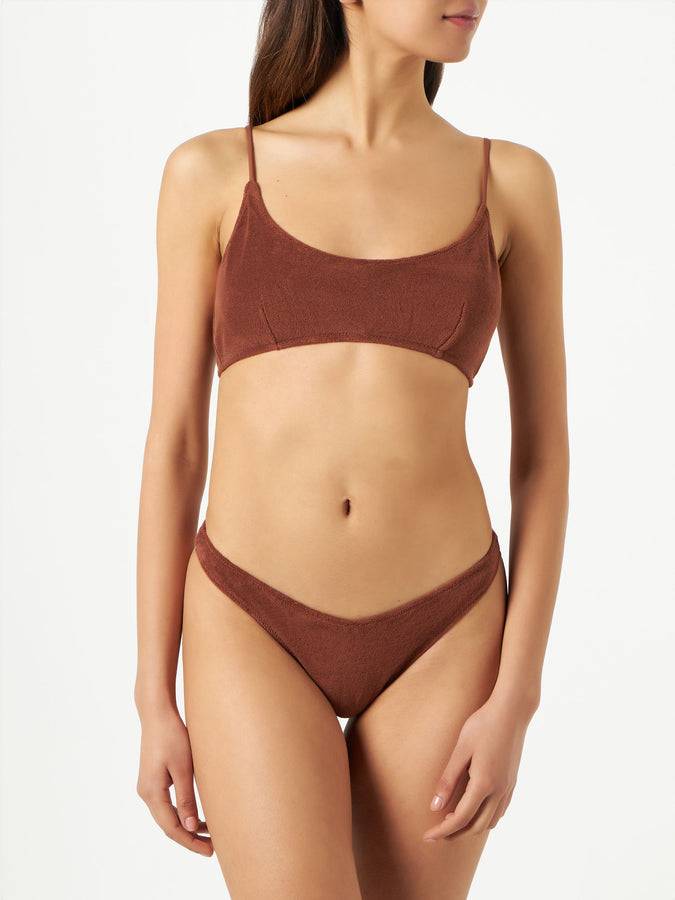 Mc2 Saint Barth Bikini da donna a bralette in spugna Offerte