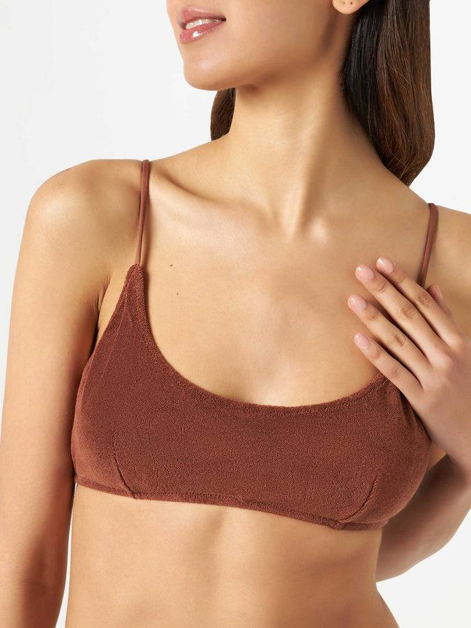 Mc2 Saint Barth Bikini da donna a bralette in spugna Offerte