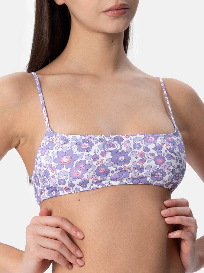 Mc2 Saint Barth Bikini a bralette da donna Betsy Sadie Naomi | REALIZZATO CON TESSUTO LIBERTY Acquista Ora