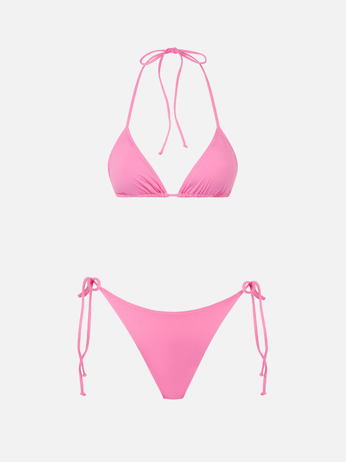 Mc2 Saint Barth Bikini da donna a triangolo rosa Qualità