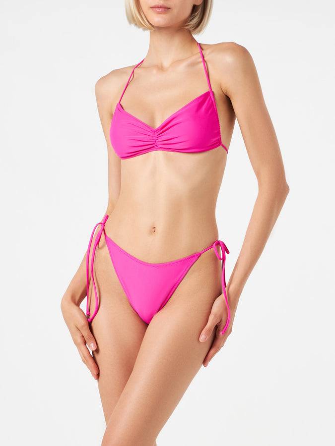 Mc2 Saint Barth Bikini da donna a fascia fucsia Vendita