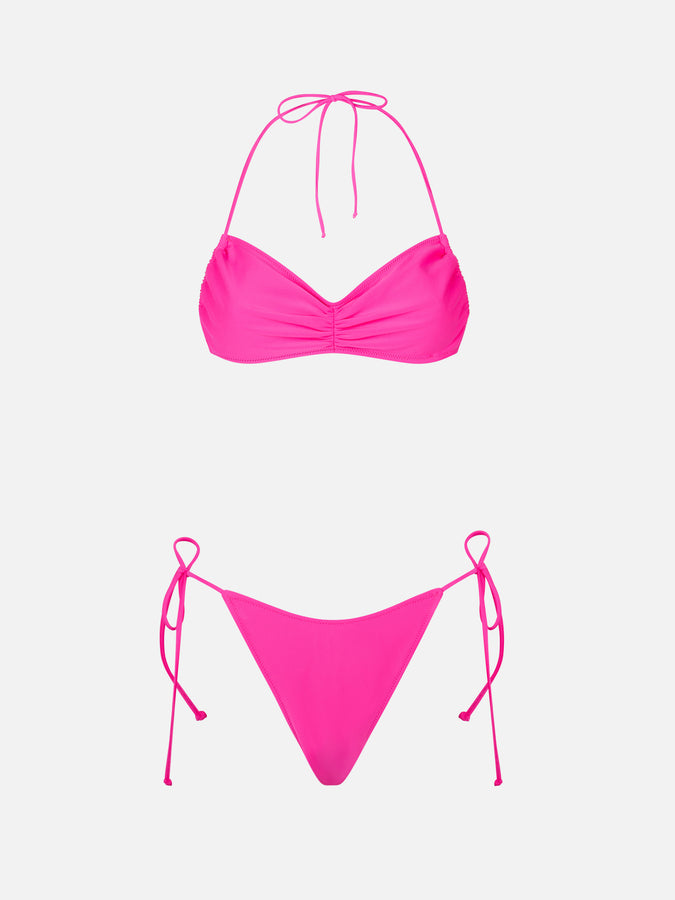 Mc2 Saint Barth Bikini da donna a fascia fucsia Vendita