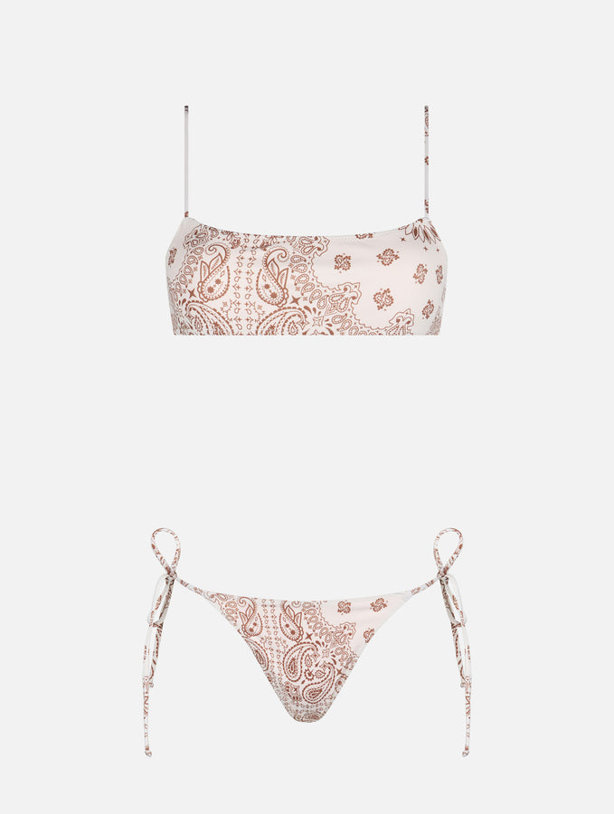 Mc2 Saint Barth Bikini da donna a bralette Sadie Marielle a bandana Sconto