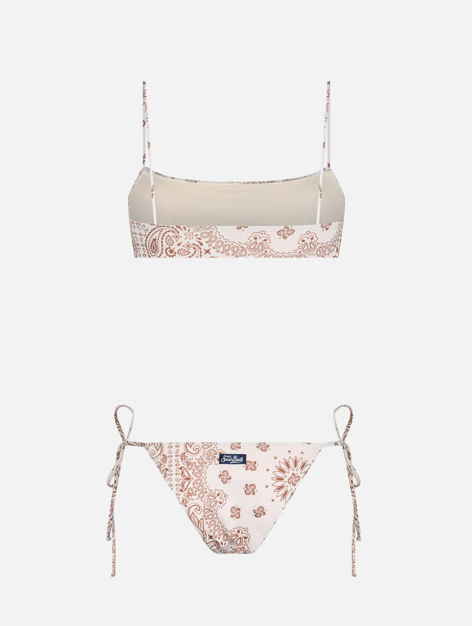 Mc2 Saint Barth Bikini da donna a bralette Sadie Marielle a bandana Sconto
