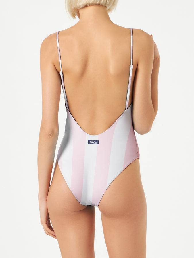 Mc2 Saint Barth Costume Intero Fiorucci Stripes Angels | FIORUCCI EDIZIONE SPECIALE Outlet