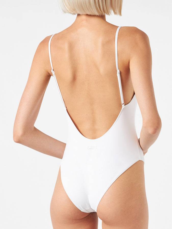 Mc2 Saint Barth Costume intero da donna bianco Negozio