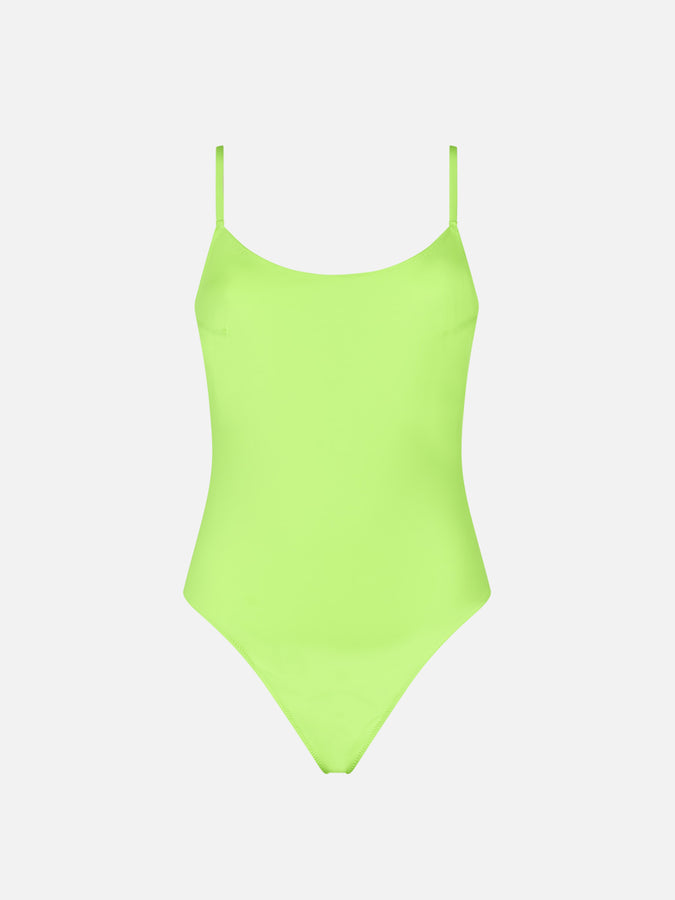 Mc2 Saint Barth Costume intero giallo fluo Nuova