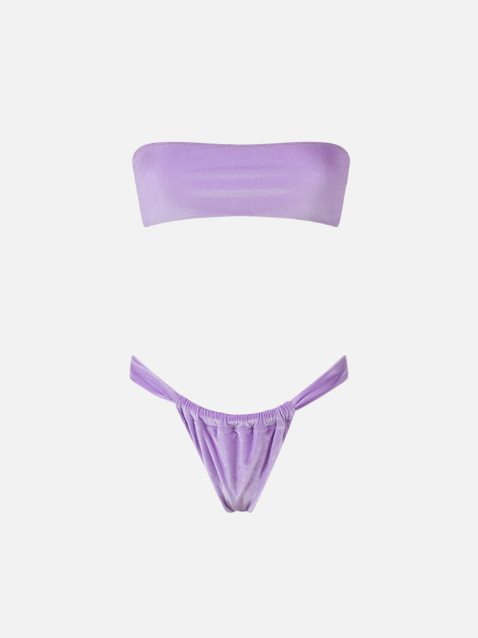 Mc2 Saint Barth Bikini donna a fascia in ciniglia Rebby Noelle Convenienza