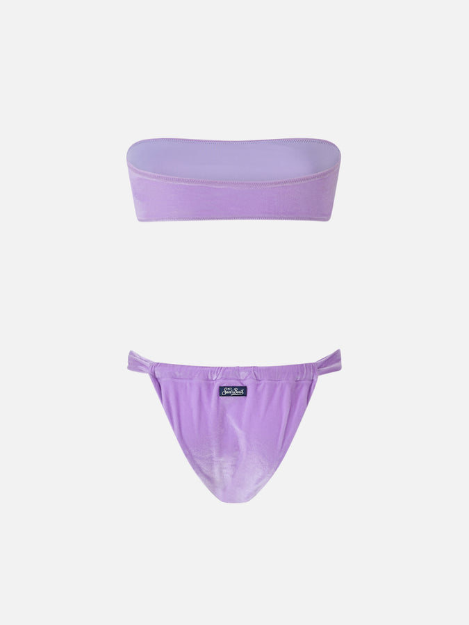 Mc2 Saint Barth Bikini donna a fascia in ciniglia Rebby Noelle Convenienza