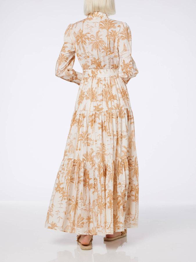 Mc2 Saint Barth Abito da donna in cotone Toile de Jouy Jensen Moda