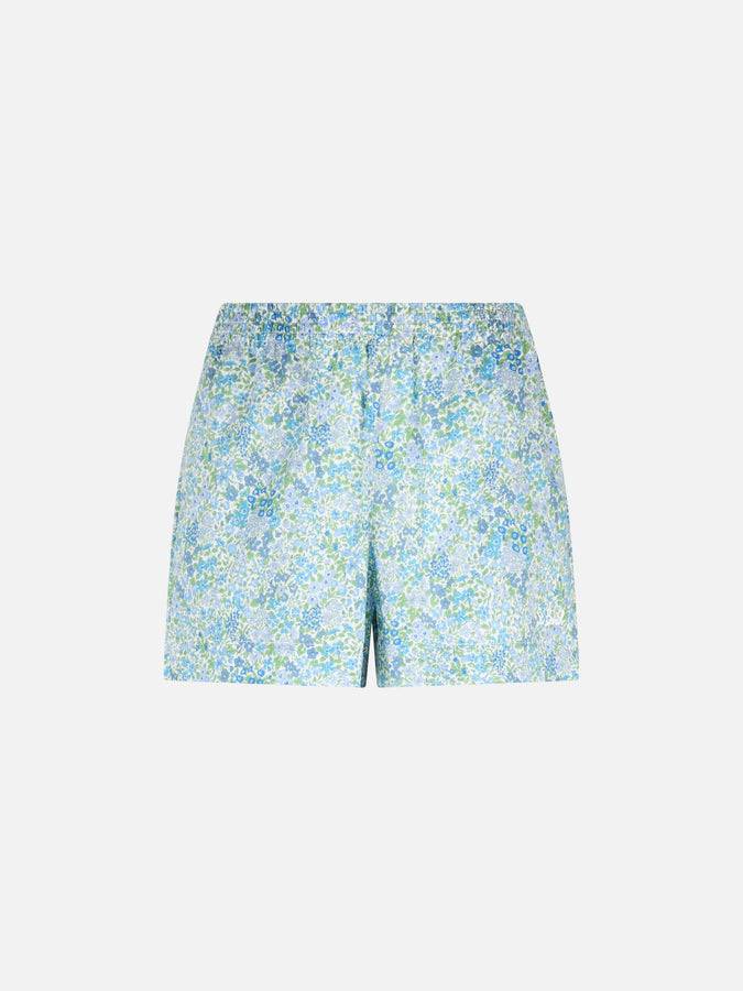 Mc2 Saint Barth Pantaloncini pull up da donna Joanna Luise in cotone Meave | REALIZZATO CON TESSUTO LIBERTY Hotsell