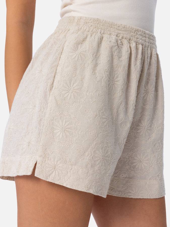 Mc2 Saint Barth Pantaloncini da donna pull up in cotone Sangallo Meave I Più Venduti