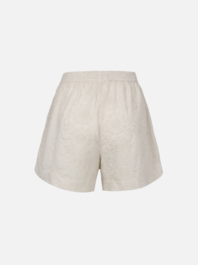 Mc2 Saint Barth Pantaloncini da donna pull up in cotone Sangallo Meave I Più Venduti
