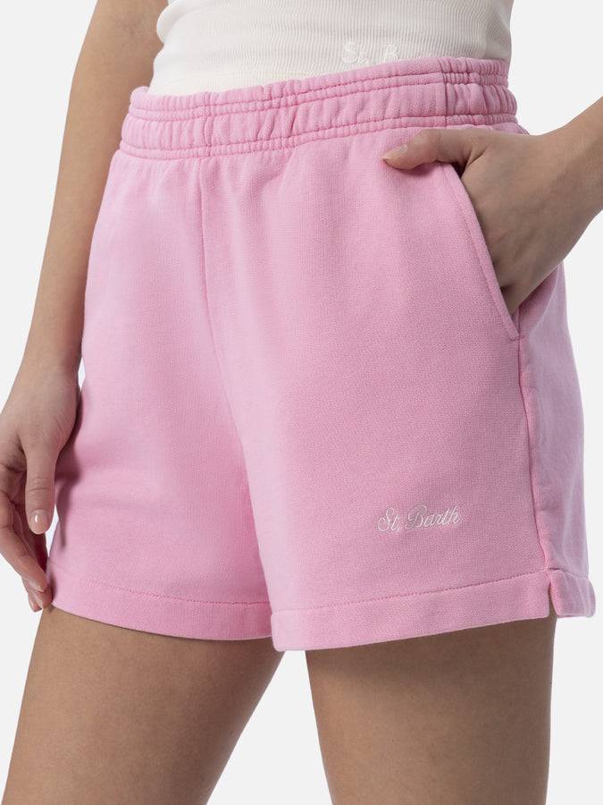 Mc2 Saint Barth Pantaloncini da donna pull up in cotone Cate Economico