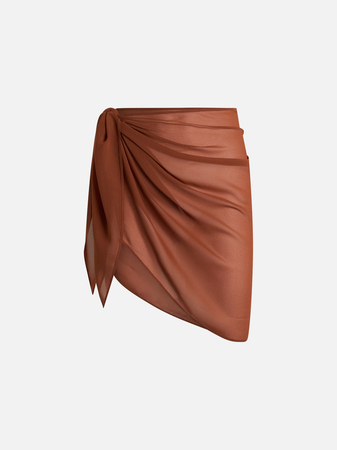 Mc2 Saint Barth Pareo marrone corto da donna Sery Offerta migliore