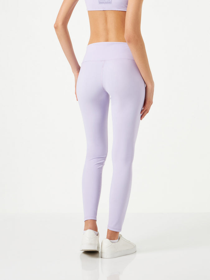 Mc2 Saint Barth Leggings da yoga lilla Promozione Limitata
