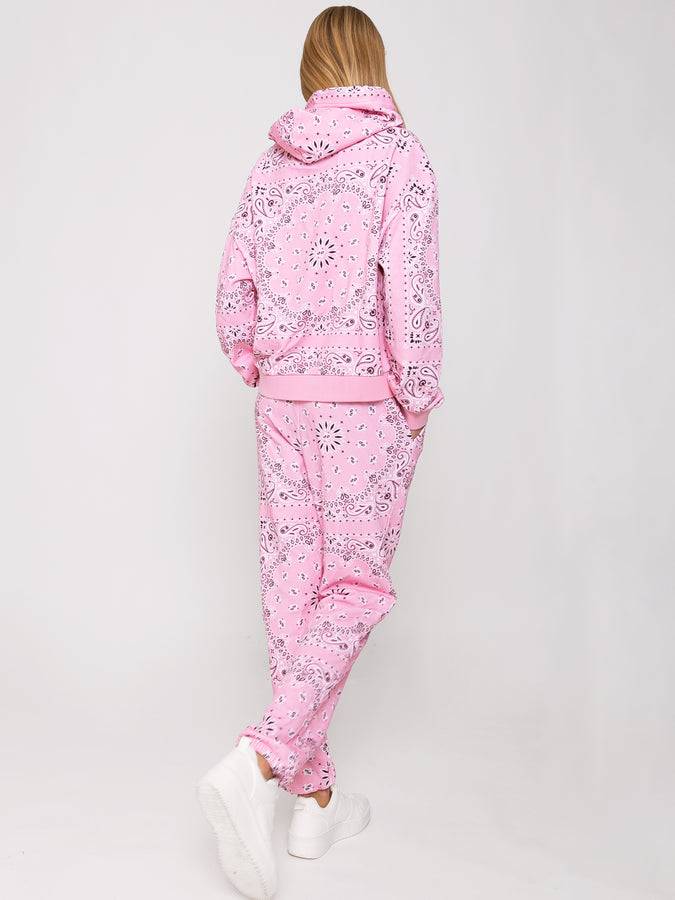 Mc2 Saint Barth Joggers bandana in cotone con ricamo Saint Barth Outlet