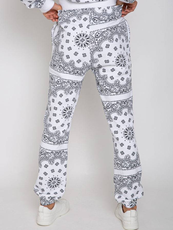 Mc2 Saint Barth Joggers bandana in cotone con ricamo Saint Barth Sostegno trimestrale