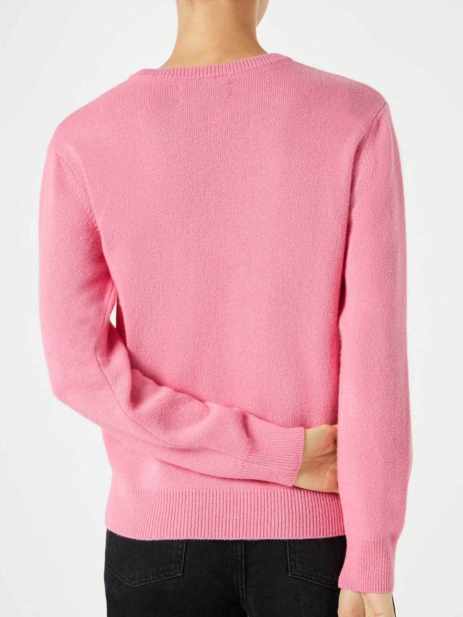 Mc2 Saint Barth Maglia da donna con stampa Bella e Impossibile Sconto