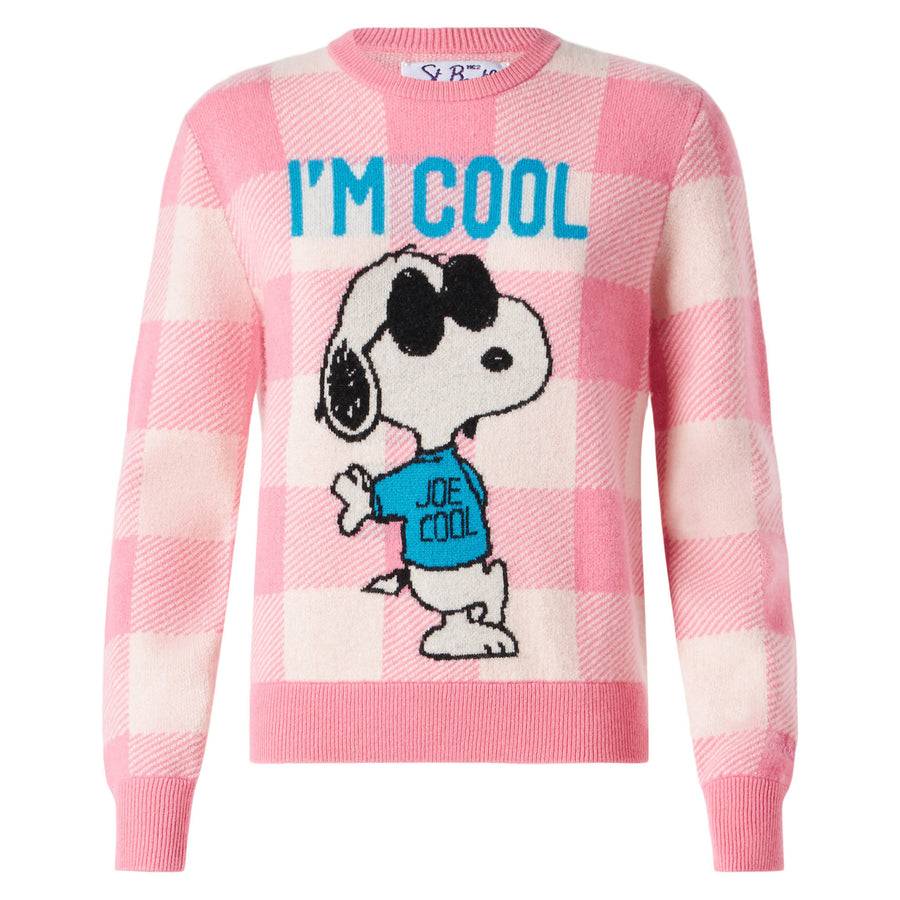 Mc2 Saint Barth Maglia da donna con stampa Snoopy I'm Cool | SNOOPY - EDIZIONE SPECIALE PEANUTS™ Economico