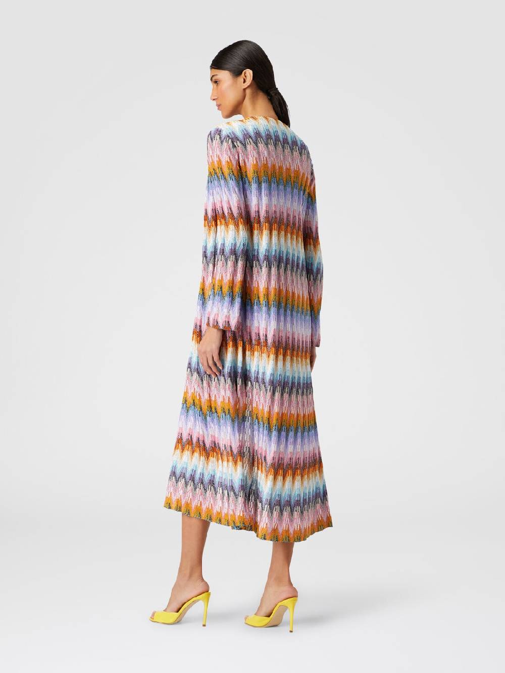 Missoni Cardigan lungo in maglia zig zag lamé Affare Del Giorno