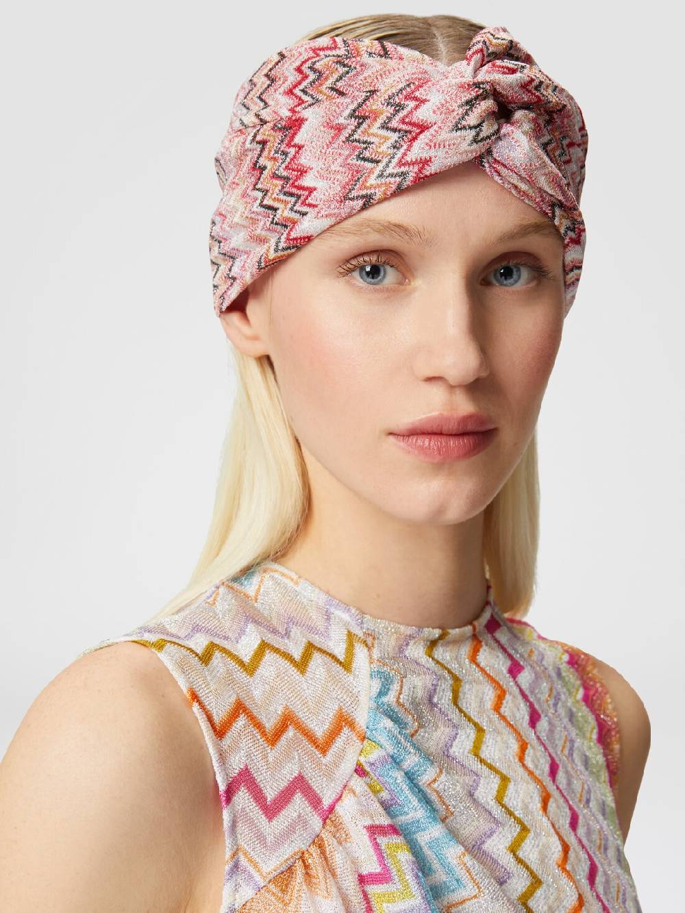 Missoni Fascia in viscosa chevron con lurex Negozi Online