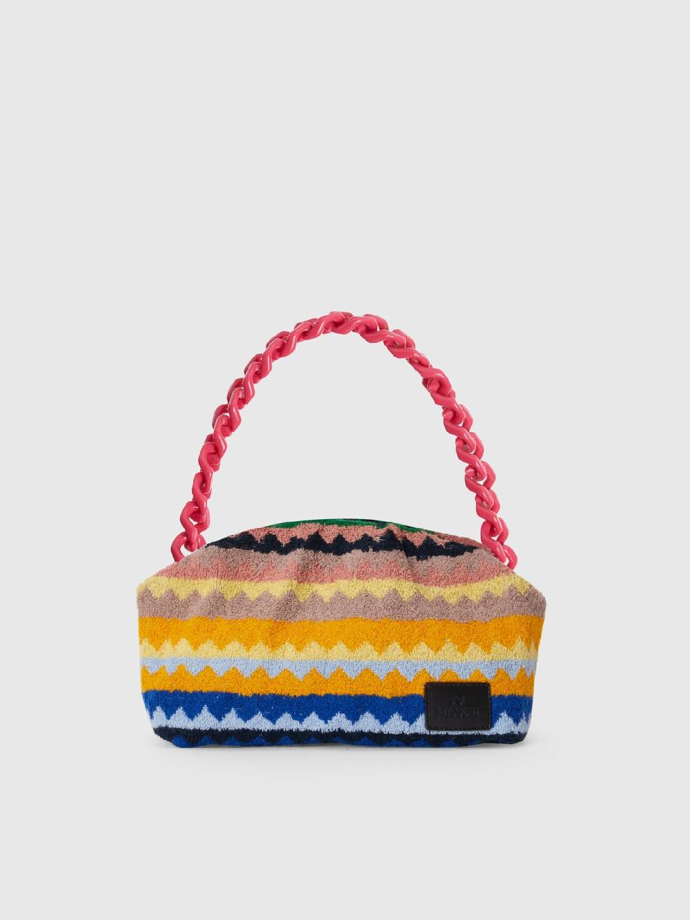 Missoni Clutch in spugna di cotone zig zag Economico